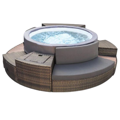 NetSpa Vita Premium + Mobilier (5 éléments)