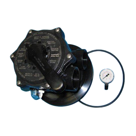 R14965TM10 - VANNE 6 VOIES 1 1/2'' BRIDE LM + MANO + JOINT - FILTRE SAB PA15-BR463 (STA-RITE) - REMPLACE R14965-TMKH