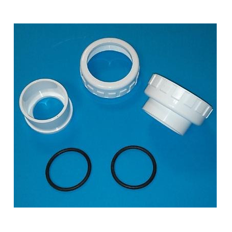 RPKG188W - RACCORD UNION DIAM.63 POMPE 5MPR/5P4R/5P6R - KIT DE 2 (STA-RITE)