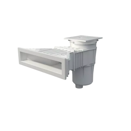 SKIMMER NORM 17'5 L - MODÈLE MÉTRIQUE  - BÉTON/LINER - BLANC