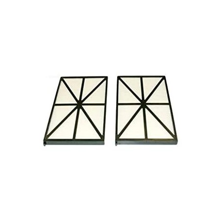 RCX70101PAK2 - FILTRE (KIT DE 2) ROBOT AQUAVAC/TIGERSHARK/ACAPOOLCO/EVAC/SHARKVAC -293X170X17 MM (HAYWARD)