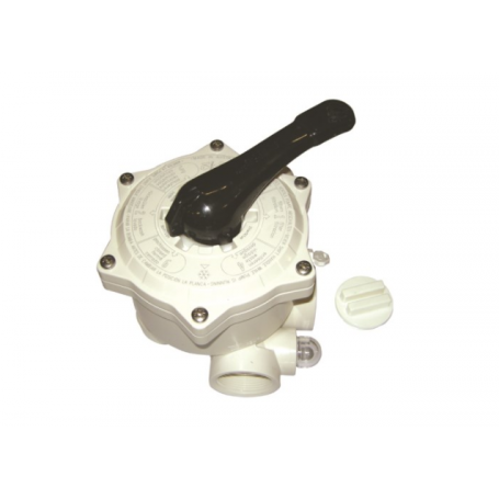 130751 - VANNE SIDE V6 1''1/2 ND SM10-3 BLANCHE 100% À VISSER