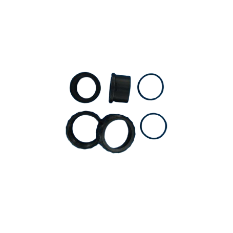 SP1500UNPAKE - RACCORD UNION DIAM. 50 À COLLER + ÉCROUS + JOINTS (JEU DE 2) PPE POWER-FLO - (HAYWARD)