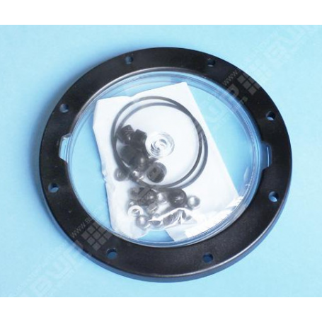 4404190325 - Ensemble couvercle transparent + bride (Ø260 mm) + joint + visserie (ASTRALPOOL)