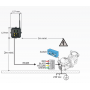 it de fixation murale iQPUMP inclus