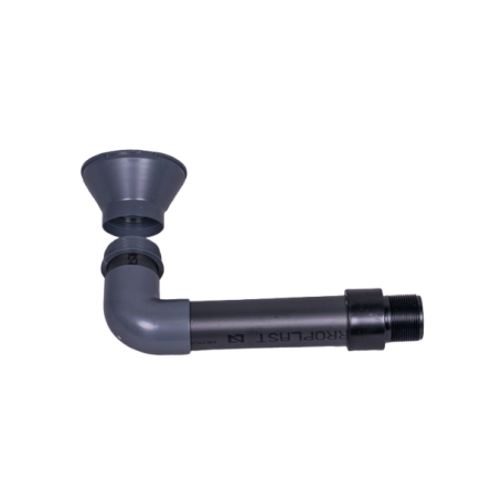 CE04040086 - Diffuseur supérieur FILTRE SAB Saturne - Ø500 - avec coude