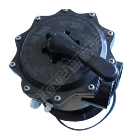 R14965TM20 - Vanne Top 2" 6 voies noire Filtre SAB Cristal-Flo T760