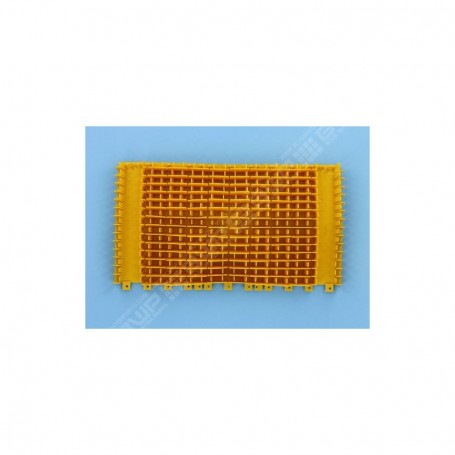 6101665 - BROSSE PVC JAUNE (MODÈLE À ANNEAU) POUR DOLPHIN SWASH CL. BALY. FACIL'O. OZEO