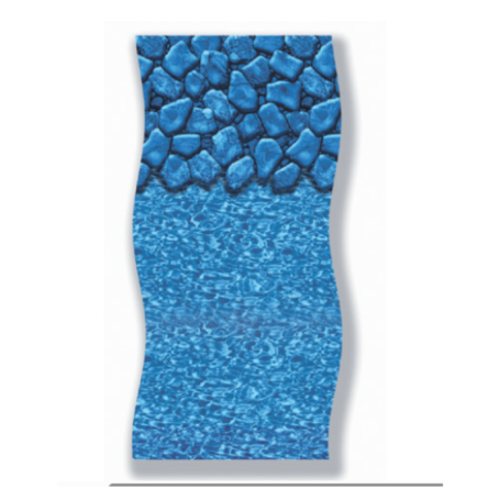 Liner Overlap Swimline 3,65×7,31 m Boulder