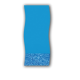 Liner Overlap Swimline 4,57×9,14 m Swirl