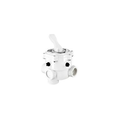 09759 - VANNE SIDE MULTIVOIES 1 1/2'' CLASSIC BLANCHE AVEC RACCORDS 06563 - REMPLACE 10106 43010  (ASTRAL)