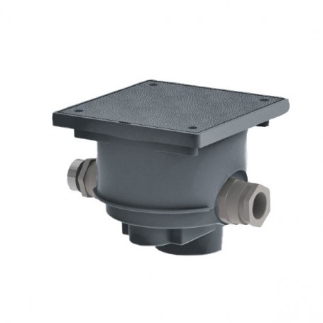 BOITE DE CONNEXION DIAM 50 A COLLER ANTHRACITE